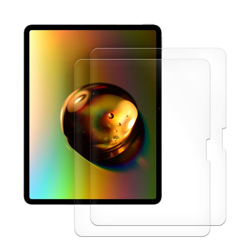 Laptop, Telefoane si Tablete - Tablete si accesorii tablete - Accesorii Tablete - Folii protectie tablete - Set 2 folii de protectie Kwmobile pentru Apple iPad Air 13 inch M2 (2024), PET, transparent, anti-amprenta, fara bule - Infinity.ro
