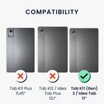 Laptop, Telefoane si Tablete - Tablete si accesorii tablete - Accesorii Tablete - Folii protectie tablete - Set 2 folii de protectie Kwmobile pentru Lenovo Tab K11 Gen 2/Idea Tab, PET, transparent, anti-amprenta, fara bule - Infinity.ro