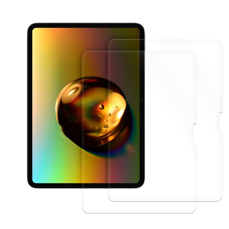 Laptop, Telefoane si Tablete - Tablete si accesorii tablete - Accesorii Tablete - Folii protectie tablete - Set 2 folii de protectie Kwmobile pentru Apple iPad Pro 11 inch M4 (2024), PET, transparent, anti-amprenta, fara bule - Infinity.ro
