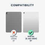 Laptop, Telefoane si Tablete - Tablete si accesorii tablete - Accesorii Tablete - Folii protectie tablete - Set 2 folii de protectie Kwmobile pentru Apple iPad Air 13 inch M2 (2024), PET, transparent, anti-amprenta, fara bule - Infinity.ro