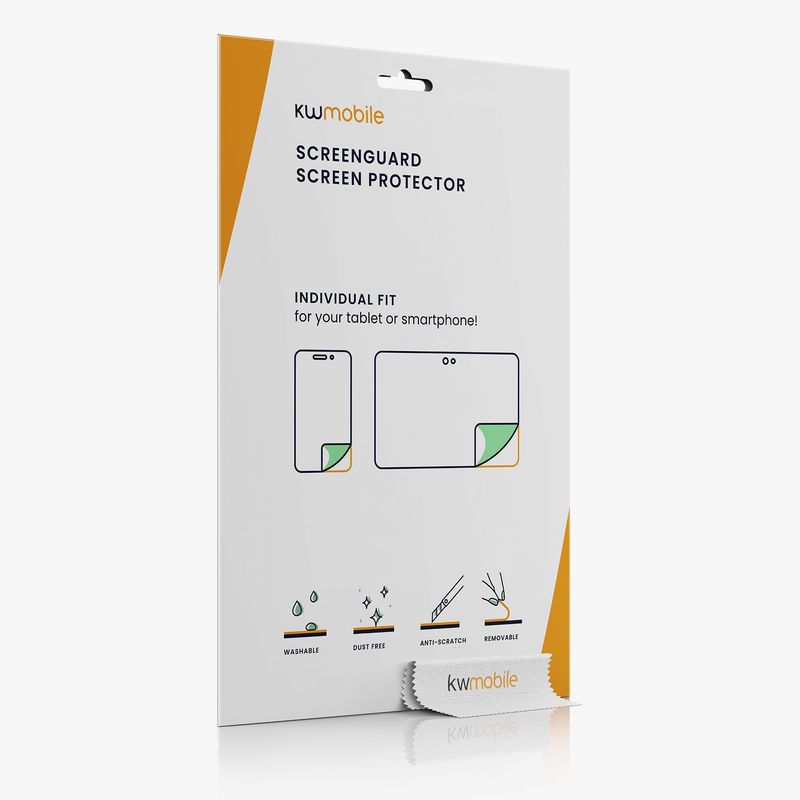 Laptop, Telefoane si Tablete - Tablete si accesorii tablete - Accesorii Tablete - Folii protectie tablete - Set 2 folii de protectie Kwmobile pentru Apple iPad Air 13 inch M2 (2024), PET, transparent, antireflex, fara bule - Infinity.ro
