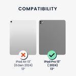 Laptop, Telefoane si Tablete - Tablete si accesorii tablete - Accesorii Tablete - Folii protectie tablete - Set 2 folii de protectie Kwmobile pentru Apple iPad Pro 13 inch M4 (2024), PET, transparent, anti-amprenta, fara bule - Infinity.ro
