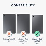 Laptop, Telefoane si Tablete - Tablete si accesorii tablete - Accesorii Tablete - Huse tablete - Husa tip carcasa Kwmobile pentru Samsung Galaxy Tab A11/A9, TPU, transparent, anti-alunecare - Infinity.ro