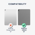 Laptop, Telefoane si Tablete - Tablete si accesorii tablete - Accesorii Tablete - Folii protectie tablete - Set 2 folii de protectie Kwmobile pentru Apple iPad Pro 13 inch M4 (2024), PET, transparent, anti-amprenta, fara bule - Infinity.ro