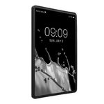 Laptop, Telefoane si Tablete - Tablete si accesorii tablete - Accesorii Tablete - Huse tablete - Husa tip carcasa Kwmobile pentru Samsung Galaxy Tab A11 Plus, silicon, negru, anti-alunecare - Infinity.ro