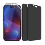 Laptop, Telefoane si Tablete - Telefoane mobile si accesorii - Accesorii Telefoane - Folii protectie telefoane - Set 3 folii de protectie pentru telefon Kwmobile pentru iPhone 15, aplicare fara bule, PET, transparent - Infinity.ro
