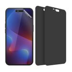 Laptop, Telefoane si Tablete - Telefoane mobile si accesorii - Accesorii Telefoane - Folii protectie telefoane - Set 3 folii de protectie pentru telefon Kwmobile pentru iPhone 15, aplicare fara bule, PET, transparent - Infinity.ro