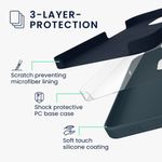 Laptop, Telefoane si Tablete - Telefoane mobile si accesorii - Accesorii Telefoane - Huse telefoane - Husa Kwmobile pentru iPhone 16 Pro, anti-alunecare, anti-amprenta, silicon, gri - Infinity.ro