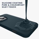 Laptop, Telefoane si Tablete - Telefoane mobile si accesorii - Accesorii Telefoane - Huse telefoane - Husa Kwmobile pentru iPhone 16 Pro, anti-alunecare, anti-amprenta, silicon, gri - Infinity.ro