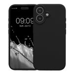 Laptop, Telefoane si Tablete - Telefoane mobile si accesorii - Accesorii Telefoane - Huse telefoane - Husa Kwmobile pentru iPhone 17, anti-alunecare, silicon, negru - Infinity.ro