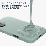 Laptop, Telefoane si Tablete - Telefoane mobile si accesorii - Accesorii Telefoane - Huse telefoane - Husa Kwmobile pentru iPhone 17, anti-alunecare, silicon, menta - Infinity.ro