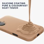Laptop, Telefoane si Tablete - Telefoane mobile si accesorii - Accesorii Telefoane - Huse telefoane - Husa Kwmobile pentru iPhone 17, anti-alunecare, silicon, maro - Infinity.ro