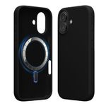 Laptop, Telefoane si Tablete - Telefoane mobile si accesorii - Accesorii Telefoane - Huse telefoane - Husa Kwmobile pentru iPhone 17, compatibilitate MagSafe, silicon, negru - Infinity.ro