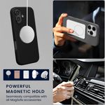 Laptop, Telefoane si Tablete - Telefoane mobile si accesorii - Accesorii Telefoane - Huse telefoane - Husa Kwmobile pentru iPhone 17, compatibilitate MagSafe, silicon, negru - Infinity.ro