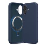 Laptop, Telefoane si Tablete - Telefoane mobile si accesorii - Accesorii Telefoane - Huse telefoane - Husa Kwmobile pentru iPhone 17, compatibilitate MagSafe, silicon, albastru - Infinity.ro
