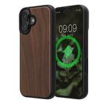 Laptop, Telefoane si Tablete - Telefoane mobile si accesorii - Accesorii Telefoane - Huse telefoane - Husa Kwmobile pentru iPhone 17, compatibilitate MagSafe, lemn, TPU, maro - Infinity.ro