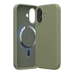 Laptop, Telefoane si Tablete - Telefoane mobile si accesorii - Accesorii Telefoane - Huse telefoane - Husa Kwmobile pentru iPhone 17, compatibilitate MagSafe, silicon, verde - Infinity.ro