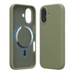 Laptop, Telefoane si Tablete - Telefoane mobile si accesorii - Accesorii Telefoane - Huse telefoane - Husa Kwmobile pentru iPhone 17, compatibilitate MagSafe, silicon, verde - Infinity.ro