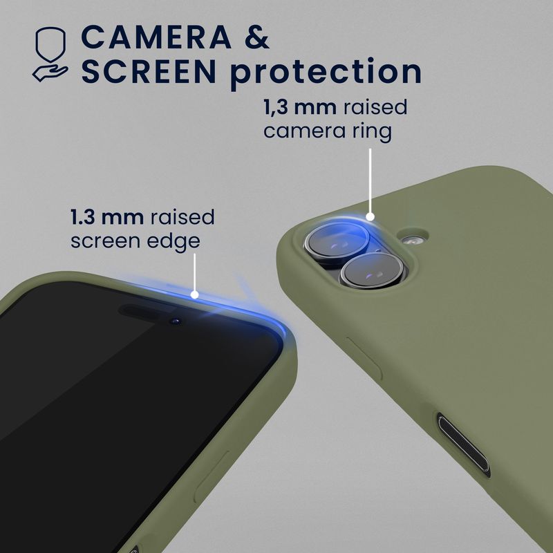 Laptop, Telefoane si Tablete - Telefoane mobile si accesorii - Accesorii Telefoane - Huse telefoane - Husa Kwmobile pentru iPhone 17, compatibilitate MagSafe, silicon, verde - Infinity.ro