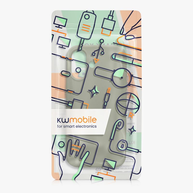 Laptop, Telefoane si Tablete - Telefoane mobile si accesorii - Accesorii Telefoane - Huse telefoane - Husa Kwmobile pentru iPhone 17, compatibilitate MagSafe, silicon, verde - Infinity.ro