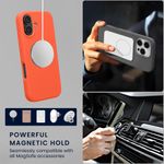 Laptop, Telefoane si Tablete - Telefoane mobile si accesorii - Accesorii Telefoane - Huse telefoane - Husa Kwmobile pentru iPhone 17, compatibilitate MagSafe, silicon, roz - Infinity.ro