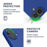 Laptop, Telefoane si Tablete - Telefoane mobile si accesorii - Accesorii Telefoane - Huse telefoane - Husa Kwmobile pentru iPhone 17, protectie la socuri, silicon, albastru - Infinity.ro