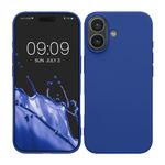 Laptop, Telefoane si Tablete - Telefoane mobile si accesorii - Accesorii Telefoane - Huse telefoane - Husa Kwmobile pentru iPhone 17, protectie la socuri, silicon, albastru - Infinity.ro