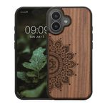 Laptop, Telefoane si Tablete - Telefoane mobile si accesorii - Accesorii Telefoane - Huse telefoane - Husa Kwmobile pentru iPhone 17, protectie la socuri, protectie la zgarieturi, lemn, TPU, maro - Infinity.ro