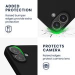 Laptop, Telefoane si Tablete - Telefoane mobile si accesorii - Accesorii Telefoane - Huse telefoane - Husa Kwmobile pentru iPhone 17, protectie la socuri, silicon, negru - Infinity.ro