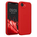 Laptop, Telefoane si Tablete - Telefoane mobile si accesorii - Accesorii Telefoane - Huse telefoane - Husa Kwmobile pentru iPhone 17e/16e, anti-alunecare, silicon, rosu clasic - Infinity.ro