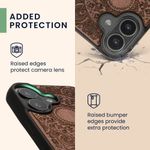 Laptop, Telefoane si Tablete - Telefoane mobile si accesorii - Accesorii Telefoane - Huse telefoane - Husa Kwmobile pentru iPhone 17, protectie la zgarieturi, lemn, TPU, maro - Infinity.ro