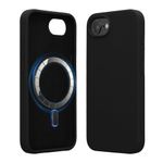 Laptop, Telefoane si Tablete - Telefoane mobile si accesorii - Accesorii Telefoane - Huse telefoane - Husa Kwmobile pentru iPhone 17e/16e, compatibilitate MagSafe, anti-alunecare, silicon, negru - Infinity.ro