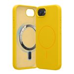 Laptop, Telefoane si Tablete - Telefoane mobile si accesorii - Accesorii Telefoane - Huse telefoane - Husa Kwmobile pentru iPhone 17e/16e, compatibilitate MagSafe, silicon, galben - Infinity.ro