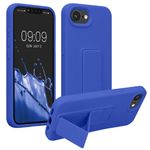 Laptop, Telefoane si Tablete - Telefoane mobile si accesorii - Accesorii Telefoane - Huse telefoane - Husa Kwmobile pentru iPhone 17e/16e, functie stand, silicon, albastru baltic - Infinity.ro