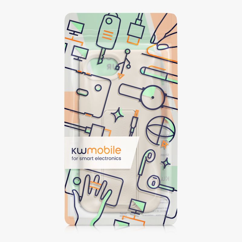 Laptop, Telefoane si Tablete - Telefoane mobile si accesorii - Accesorii Telefoane - Huse telefoane - Husa Kwmobile pentru iPhone 17e/16e, functie stand, silicon, bej - Infinity.ro