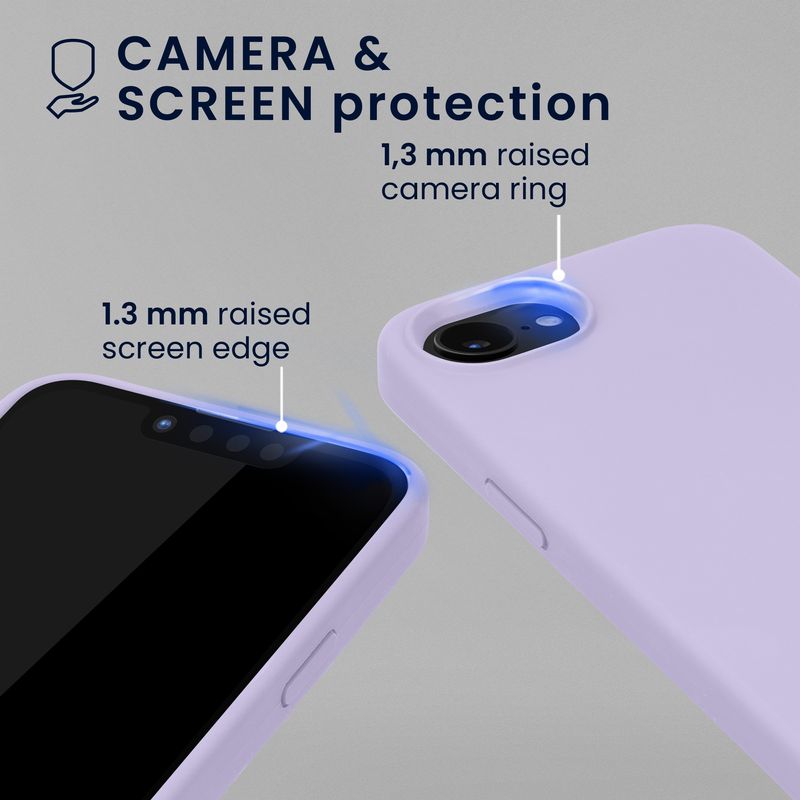 Laptop, Telefoane si Tablete - Telefoane mobile si accesorii - Accesorii Telefoane - Huse telefoane - Husa Kwmobile pentru iPhone 17e/16e, compatibilitate MagSafe, silicon, mov - Infinity.ro