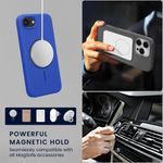 Laptop, Telefoane si Tablete - Telefoane mobile si accesorii - Accesorii Telefoane - Huse telefoane - Husa Kwmobile pentru iPhone 17e/16e, compatibilitate MagSafe, incarcare wireless, silicon, albastru - Infinity.ro