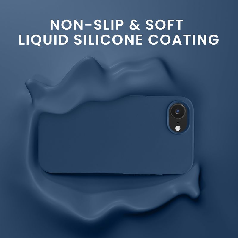 Laptop, Telefoane si Tablete - Telefoane mobile si accesorii - Accesorii Telefoane - Huse telefoane - Husa Kwmobile pentru iPhone 17e/16e, compatibilitate MagSafe, silicon, bleumarin - Infinity.ro
