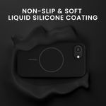 Laptop, Telefoane si Tablete - Telefoane mobile si accesorii - Accesorii Telefoane - Huse telefoane - Husa Kwmobile pentru iPhone 17e/16e, compatibilitate MagSafe, silicon, negru - Infinity.ro