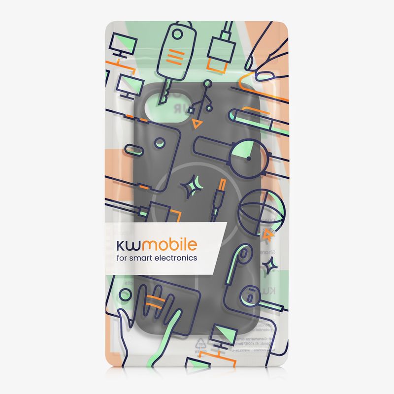 Laptop, Telefoane si Tablete - Telefoane mobile si accesorii - Accesorii Telefoane - Huse telefoane - Husa Kwmobile pentru iPhone 17e/16e, compatibilitate MagSafe, silicon, negru - Infinity.ro