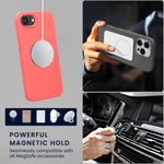 Laptop, Telefoane si Tablete - Telefoane mobile si accesorii - Accesorii Telefoane - Huse telefoane - Husa Kwmobile pentru iPhone 17e/16e, compatibilitate MagSafe, silicon, roz - Infinity.ro