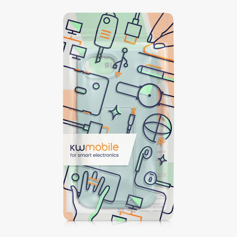 Laptop, Telefoane si Tablete - Telefoane mobile si accesorii - Accesorii Telefoane - Huse telefoane - Husa Kwmobile pentru iPhone 17e/16e, functie stand, silicon, verde - Infinity.ro