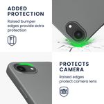 Laptop, Telefoane si Tablete - Telefoane mobile si accesorii - Accesorii Telefoane - Huse telefoane - Husa Kwmobile pentru iPhone 17e/16e, incarcare wireless, anti-alunecare, silicon, gri - Infinity.ro
