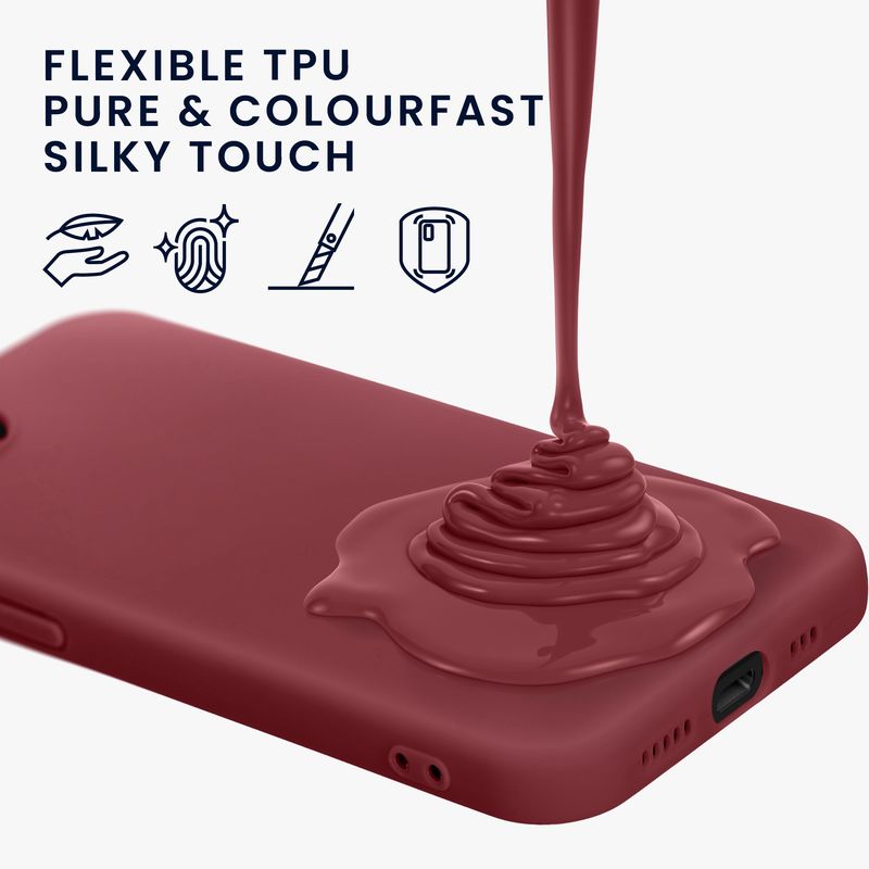 Laptop, Telefoane si Tablete - Telefoane mobile si accesorii - Accesorii Telefoane - Huse telefoane - Husa Kwmobile pentru iPhone 17e/16e, incarcare wireless, anti-alunecare, TPU, mov - Infinity.ro