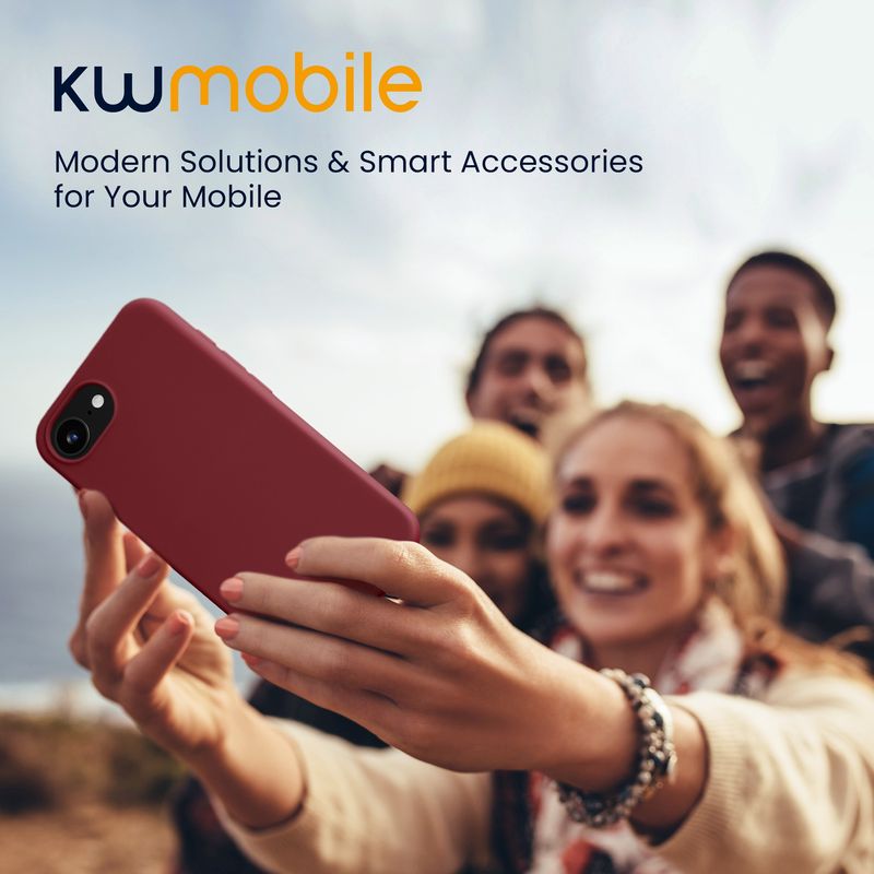 Laptop, Telefoane si Tablete - Telefoane mobile si accesorii - Accesorii Telefoane - Huse telefoane - Husa Kwmobile pentru iPhone 17e/16e, incarcare wireless, anti-alunecare, TPU, mov - Infinity.ro