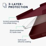 Laptop, Telefoane si Tablete - Telefoane mobile si accesorii - Accesorii Telefoane - Huse telefoane - Husa Kwmobile pentru iPhone 17e/16e, incarcare wireless, anti-alunecare, silicon, mov - Infinity.ro