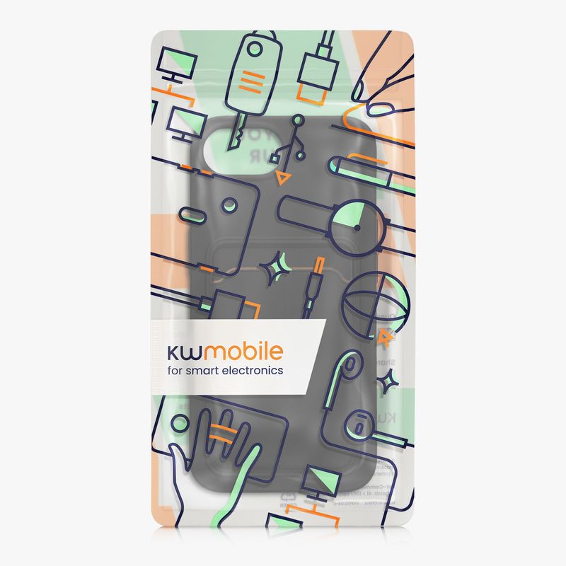Laptop, Telefoane si Tablete - Telefoane mobile si accesorii - Accesorii Telefoane - Huse telefoane - Husa Kwmobile pentru iPhone 17e/16e, incarcare wireless, buzunar card, silicon, negru - Infinity.ro