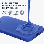 Laptop, Telefoane si Tablete - Telefoane mobile si accesorii - Accesorii Telefoane - Huse telefoane - Husa Kwmobile pentru iPhone 17e/16e, incarcare wireless, silicon, albastru baltic - Infinity.ro