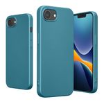 Laptop, Telefoane si Tablete - Telefoane mobile si accesorii - Accesorii Telefoane - Huse telefoane - Husa Kwmobile pentru iPhone 17e/16e, incarcare wireless, silicon, albastru caraibian - Infinity.ro