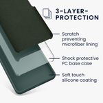 Laptop, Telefoane si Tablete - Telefoane mobile si accesorii - Accesorii Telefoane - Huse telefoane - Husa Kwmobile pentru iPhone 17e/16e, incarcare wireless, silicon, albastru verzui - Infinity.ro
